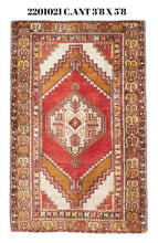 4x6 Old & Vintage Turkish Area Rug