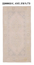 4x7 Old & Vintage Turkish Area Rug