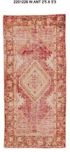 2x5 Old & Vintage Turkish Area Rug