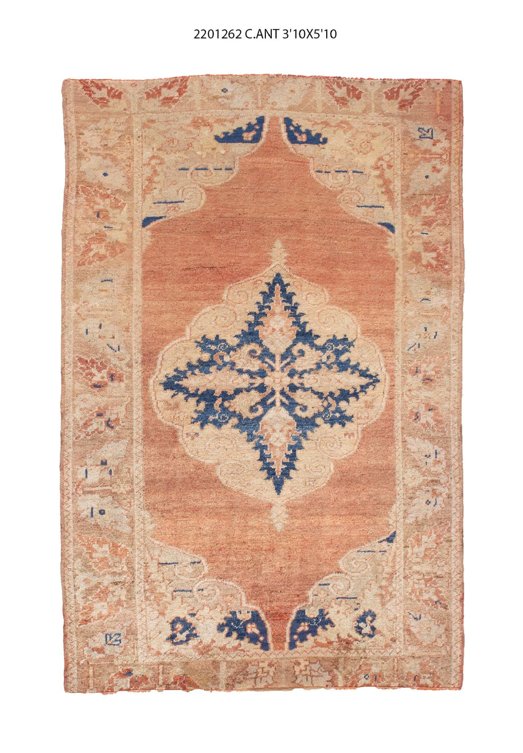 4x6 Old & Vintage Turkis Area Rug