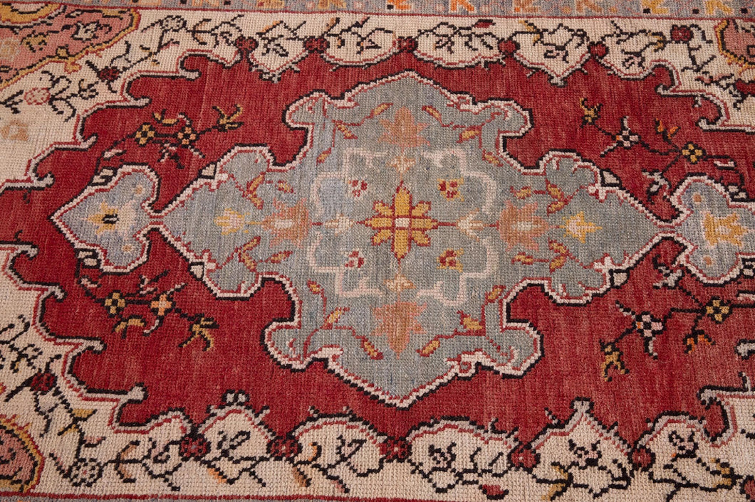 3x7 Old & Vintage Turkish Area Runner Rug