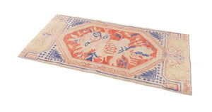 2x5 Old & Vintage Turkish Area Rug