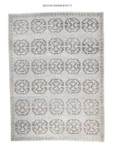 8x11 Modern Oushak Area Rug