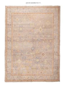 9x12 Modern Oushak Area Rug