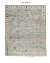 8x10 Modern Oushak Area Rug