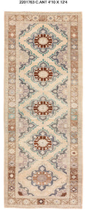 5x12 Old & Vintage Turkish Area Rug