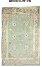 10x15 Modern Oushak Area Rug