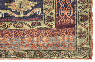 4x7 Old & Vintage Turkish Area Rug