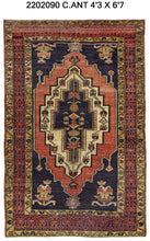 4x7 Old & Vintage Turkish Area Rug