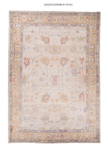 10x14 Modern Oushak Area Rug