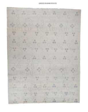 9x12 Modern Oushak Area Rug