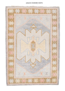 5x8 Modern Oushak Area Rug