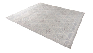 8x9 Modern Oushak Area Rug