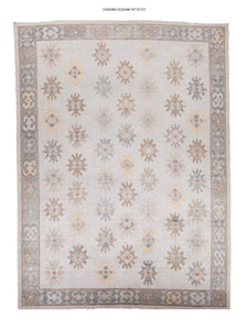 10x14 Moden Oushak Area Rug