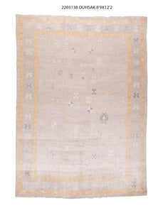 9x12 Modern Oushak Area Rug