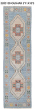 3x10 Modern Oushak Area Runner Rug