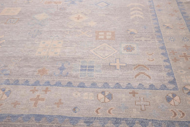 10x15 Modern Oushak Area Rug