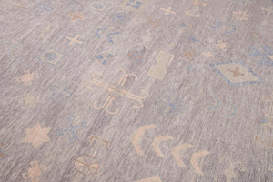 10x15 Modern Oushak Area Rug