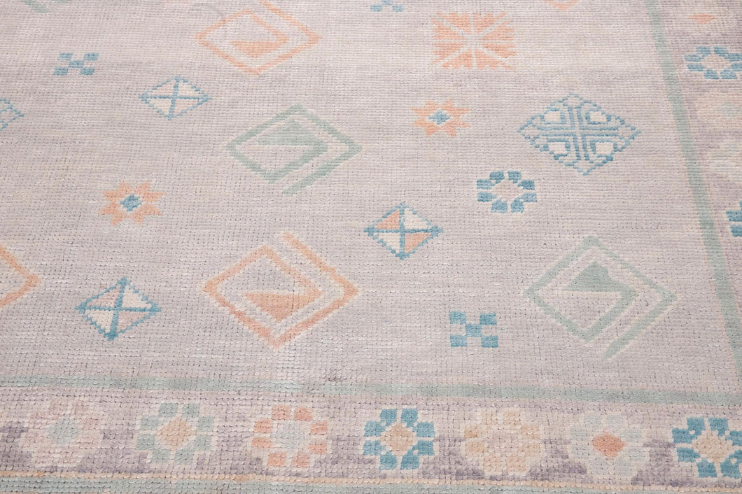 7x10 Modern Oushak Area Rug