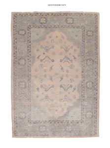 5x8 Modern Oushak Area Rug