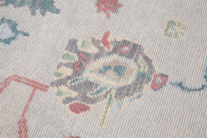 9x13 Modern Oushak Area Rug