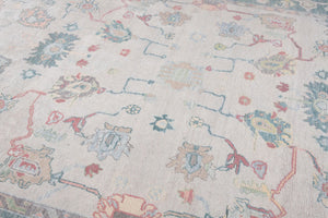 9x13 Modern Oushak Area Rug