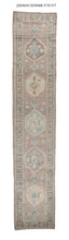 3x16 Modern Oushak Area Runner Rug