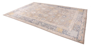 9x13 Modern Oushak Area Rug