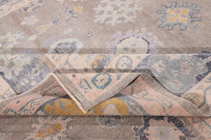 9x13 Modern Oushak Area Rug
