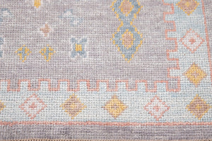 3x13 Modern Oushak Area Runnerrug