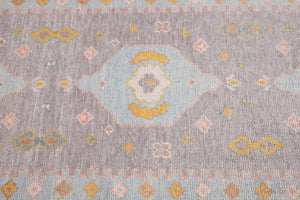3x13 Modern Oushak Area Runnerrug