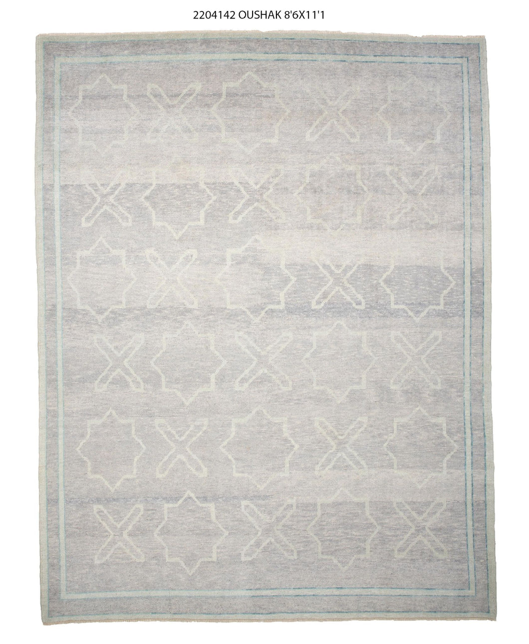 9x11 Modern Oushak Area Rug