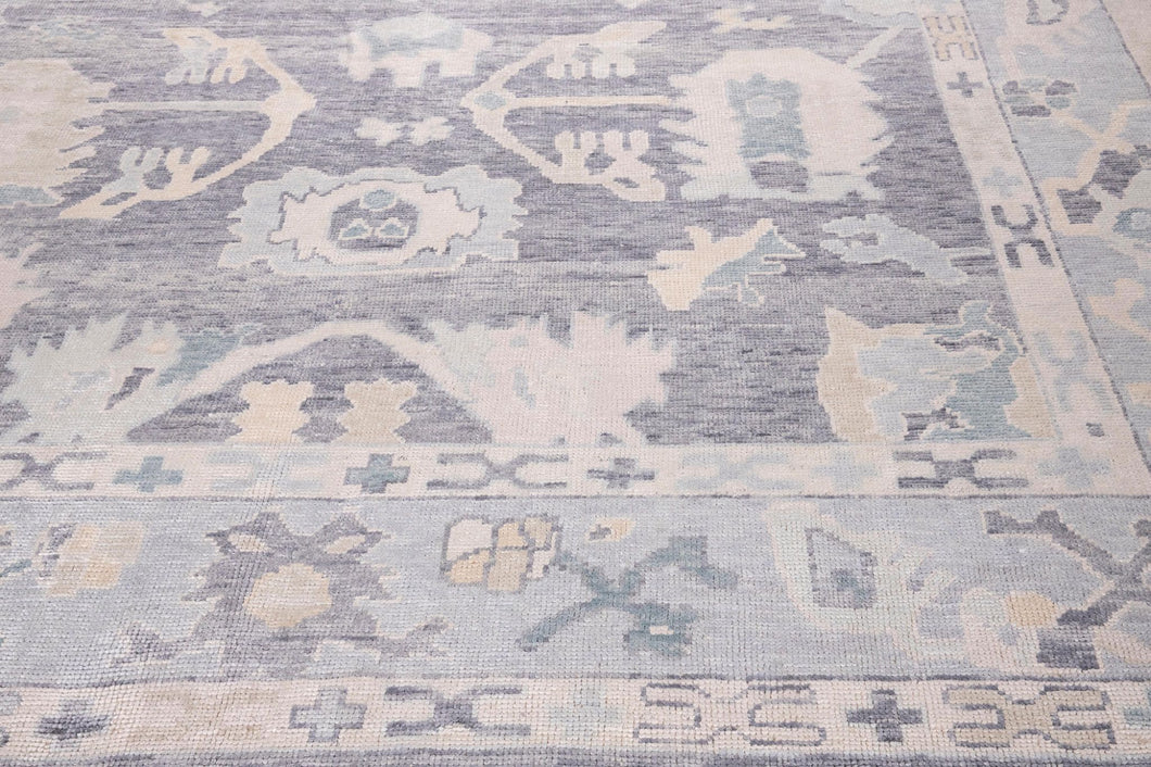 9x12 Modern Oushak Area Rug