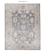 9x12 Modern Oushak Area Rug