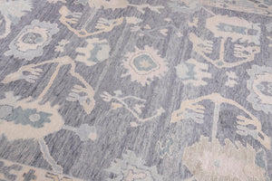 9x12 Modern Oushak Area Rug