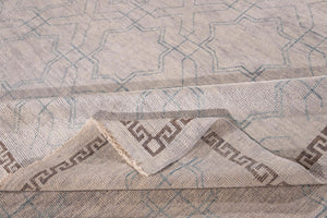 10x13 Modern Oushak Area Rug