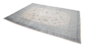 7x9 Modern Oushak Area Rug