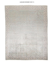 5x11 Modern Oushak Area Rug