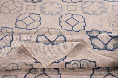 9x11 Modern Oushak Area Rug