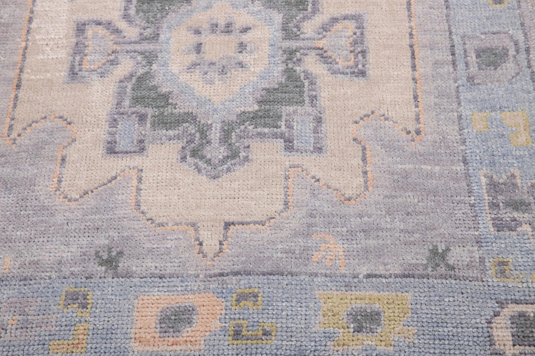 3x15 Modern Oushak Area Runner Rug
