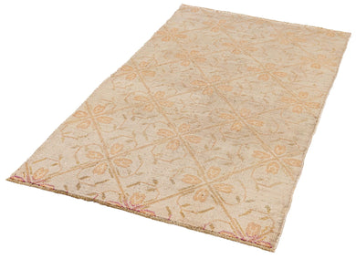 3x6 Old & Vintage Turkish Area Rug