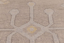 4x15 Modern Oushak Area Runner Rug