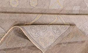 4x15 Modern Oushak Area Runner Rug