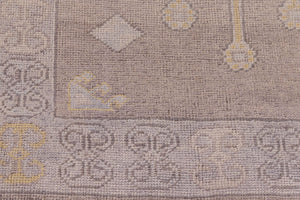 4x15 Modern Oushak Area Runner Rug