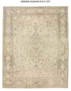 10x13 Old& Vintage Turkish Area Rug
