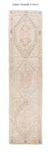 3x12 Modern Oushak Area Runner Rug