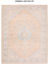 7x9 Old& Vintage Turkish Area Rug