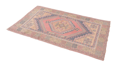 4x6 Old & Vintage Turkish Area Rug