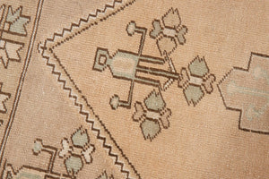 3x6 Old & Vintage Turkish Area Runner Rug