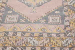 4x6 Old & Vintage Turkish Area Rug
